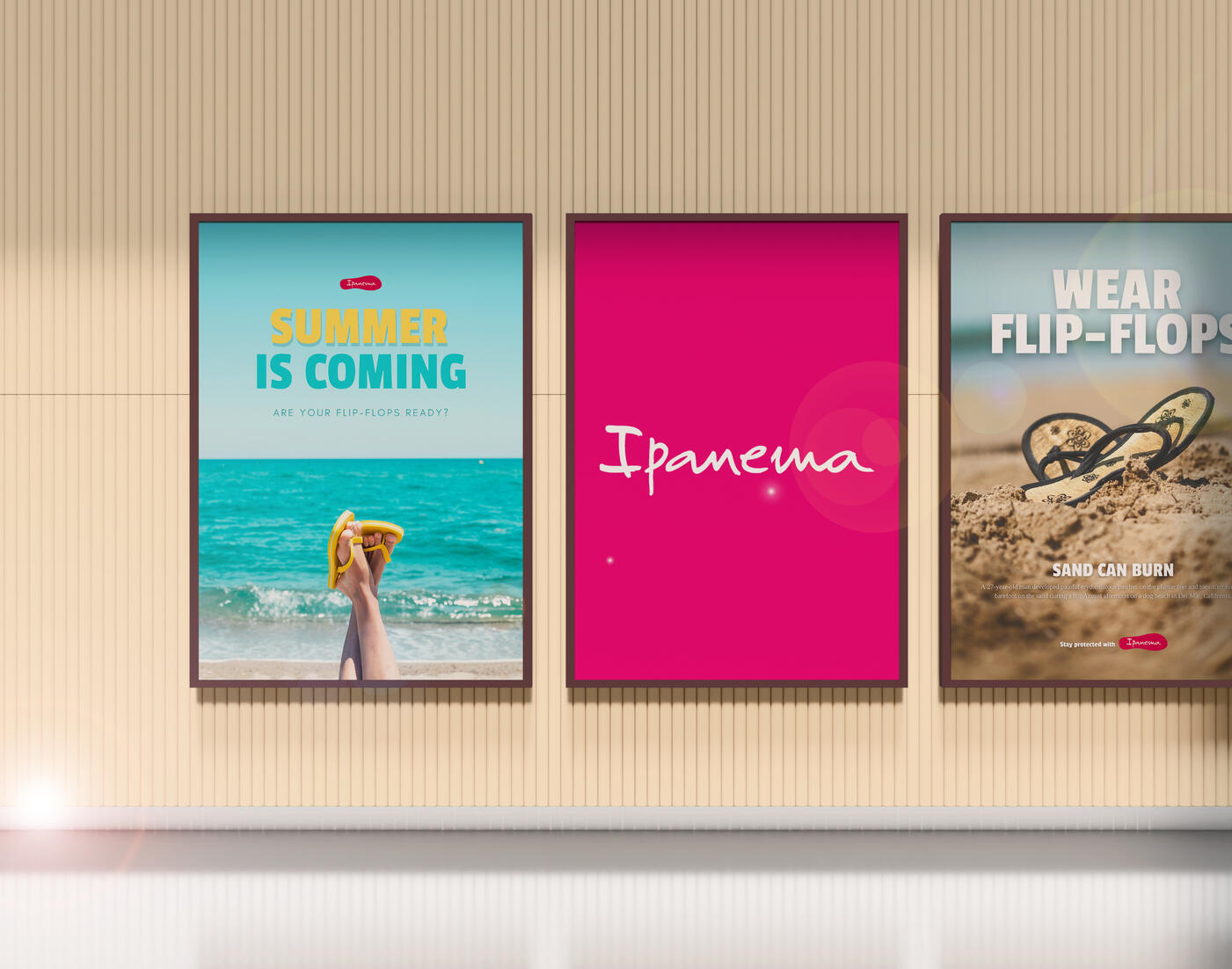 Ipanema Summer Flip-Flop Posters