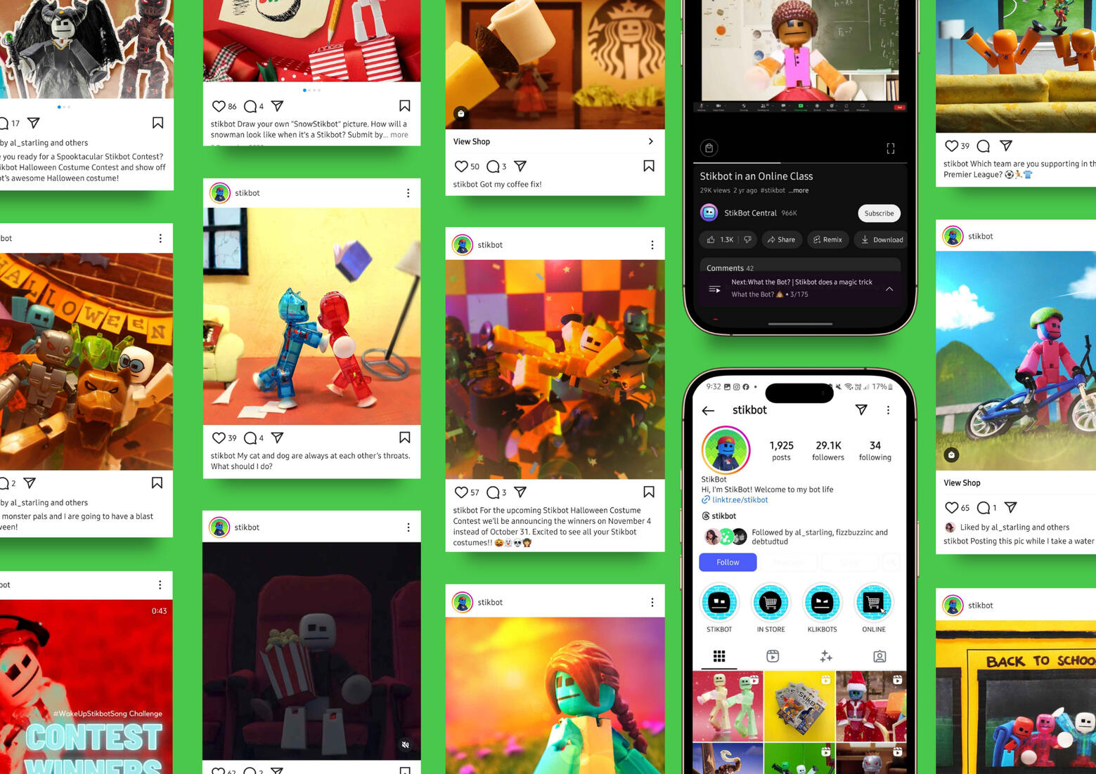 Stikbot Central Content