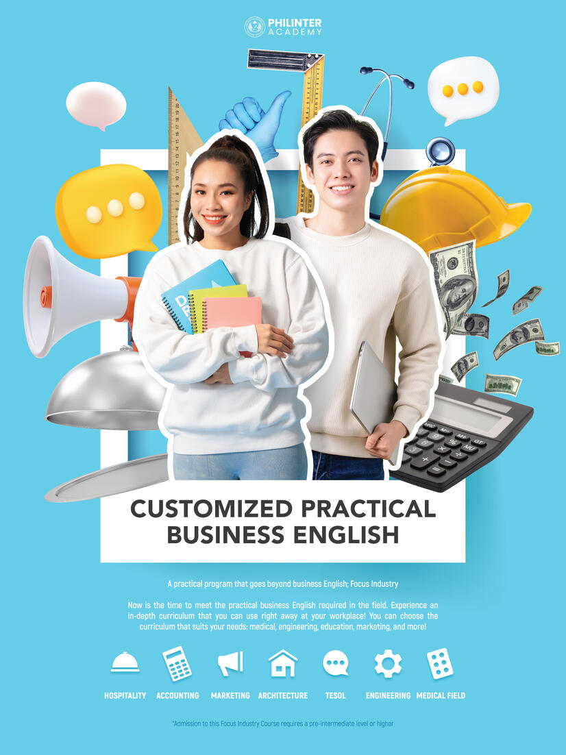 Customized Practical Business English Poster