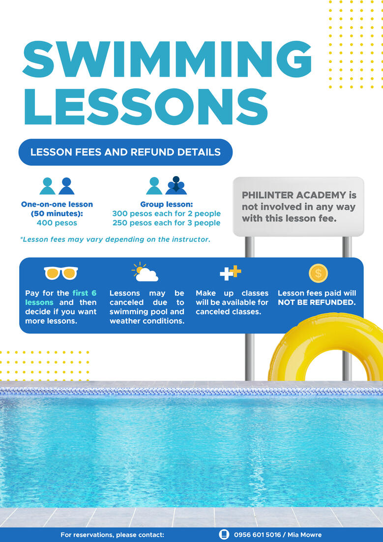 Swimming Lessons Poster